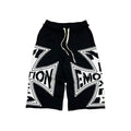 Mixed Emotions　Black “Classic” 3/4 Shorts