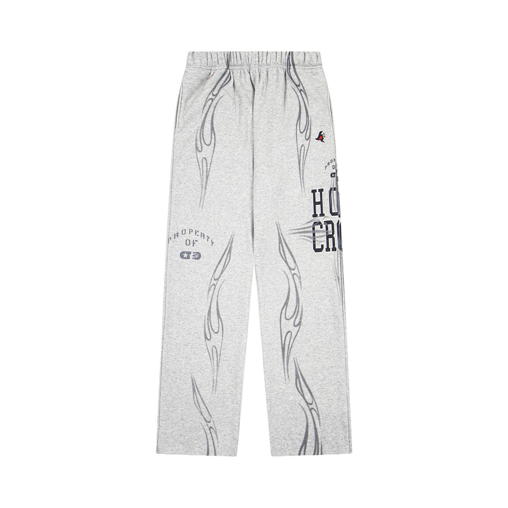 Hellstar Holy Cross Flame Graphic Hoodie & Pants Set