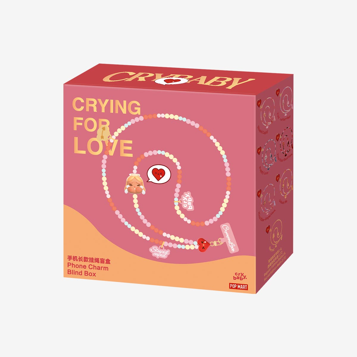 CRYBABY Crying For Love Series-Phone Charm Blind Box