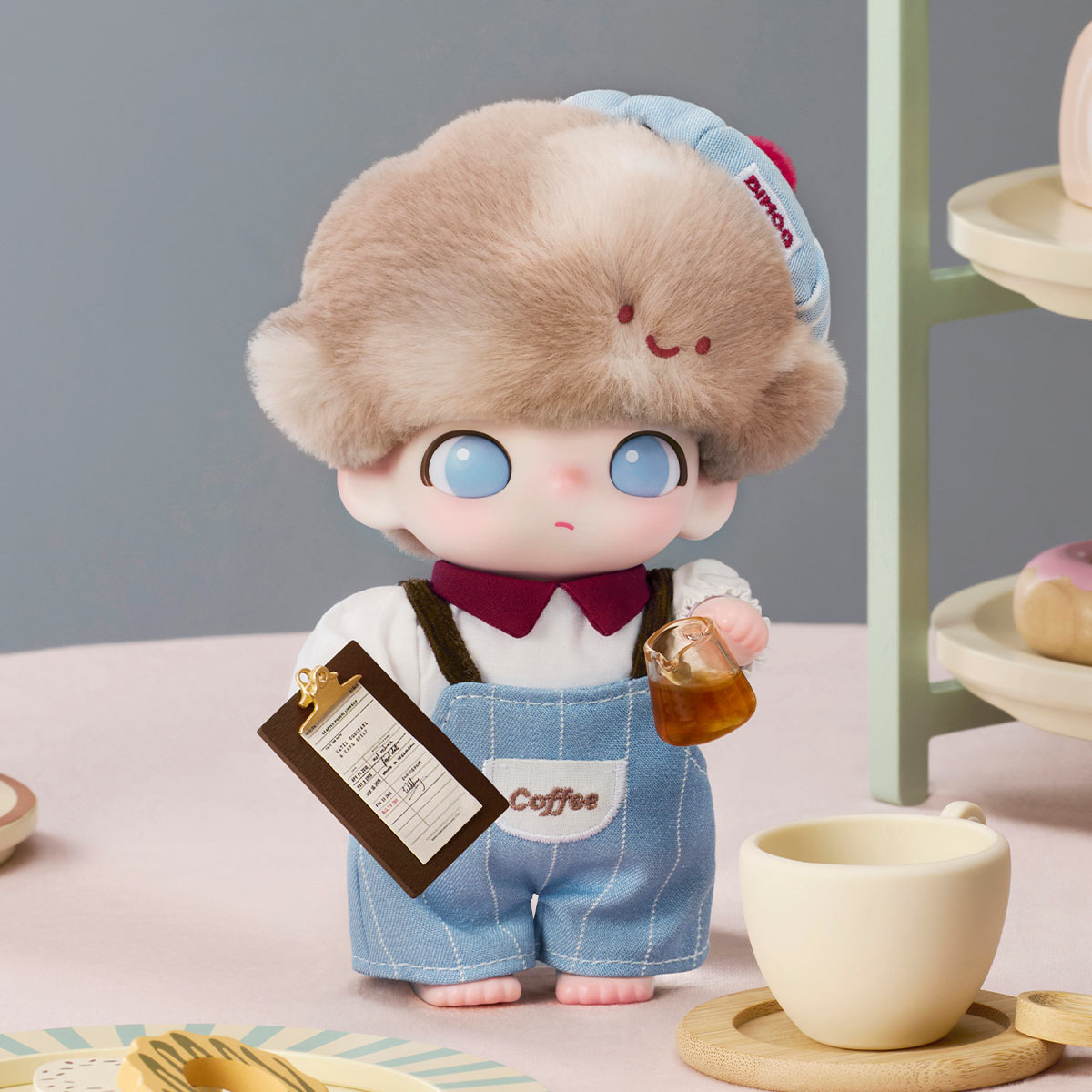 DIMOO Crush on Coffee Series-Vinyl Plush Blister Pack