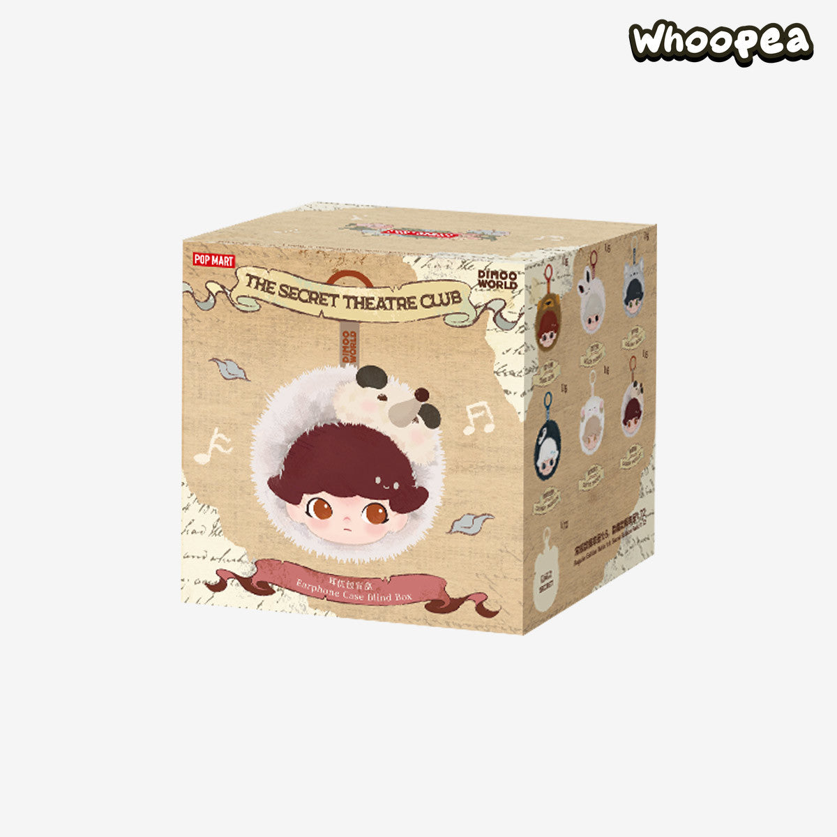 POP MART DIMOO The Secret Theatre Club Series Earphone Case Blind Box