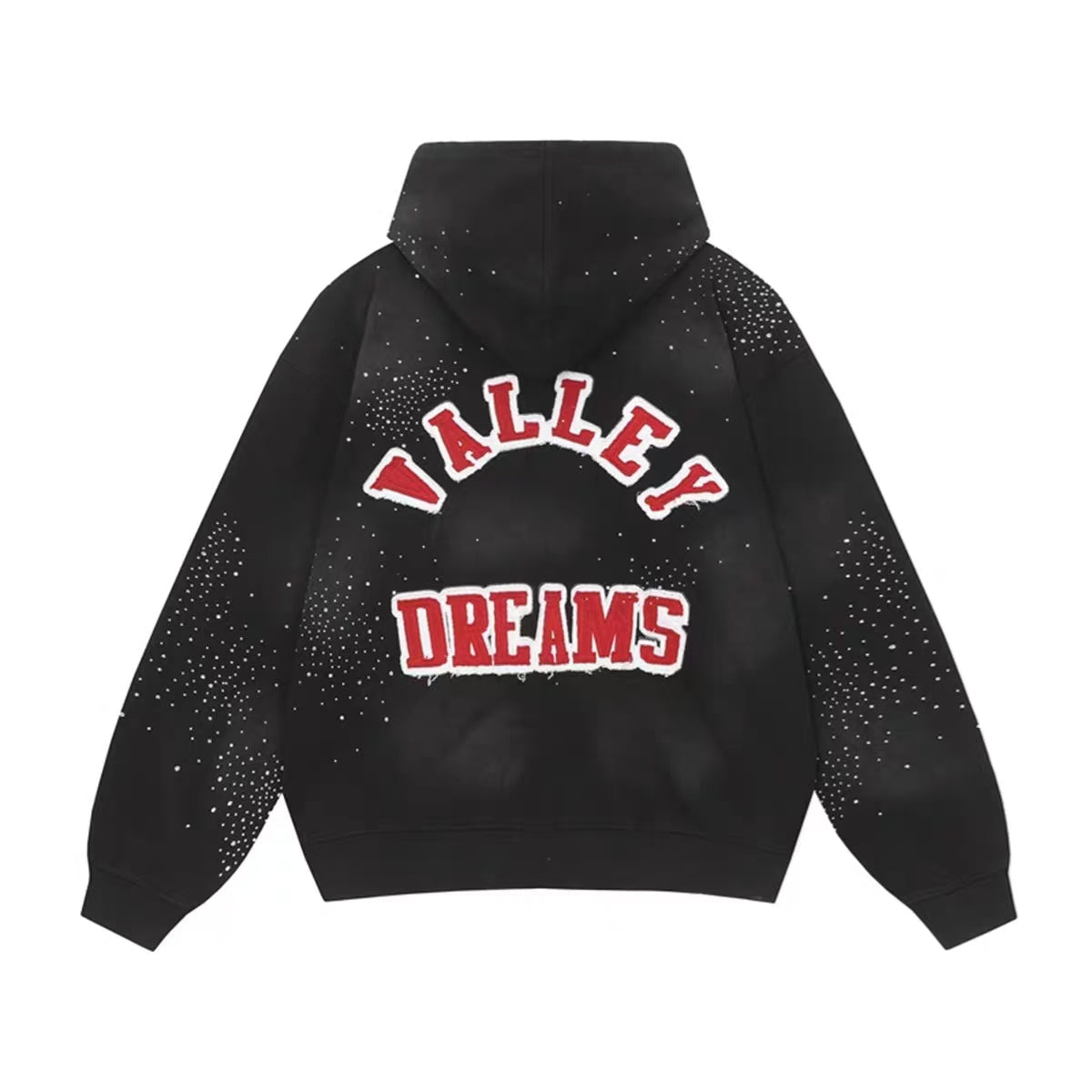 Vale Forever Classico Zip Up Hoodie Black