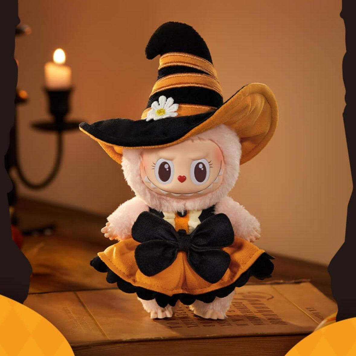 Pop Mart Magic of Pumpkin Mokoko Vinyl Plush Pendant