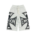 Mixed Emotions　Grey “Classic” 3/4 Shorts