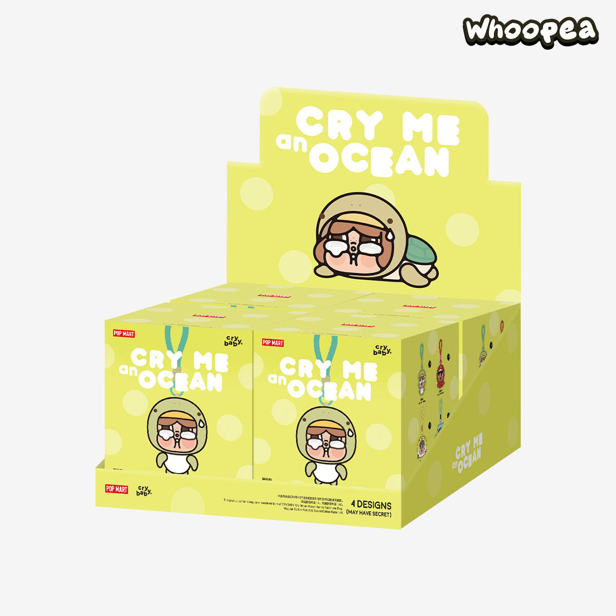 POP MART CRYBABY Cry Me an Ocean Series Earphone Bag Blind Box (PRE-ORDER）