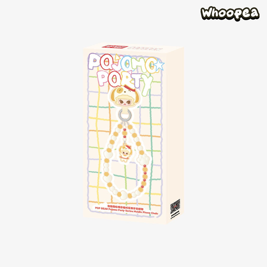 POP BEAN Pajama Party mobile phone chain, Blind Box