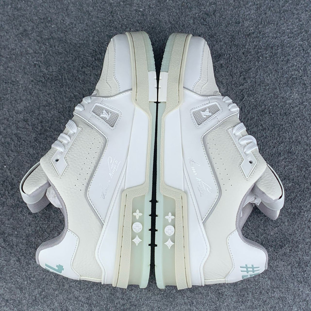 LV Trainer Low ' Cream White'