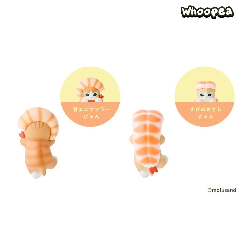 Sonny Angel × Mofusand Shrimp Meow Series Hippers Decorative Mini Figures Blind Box