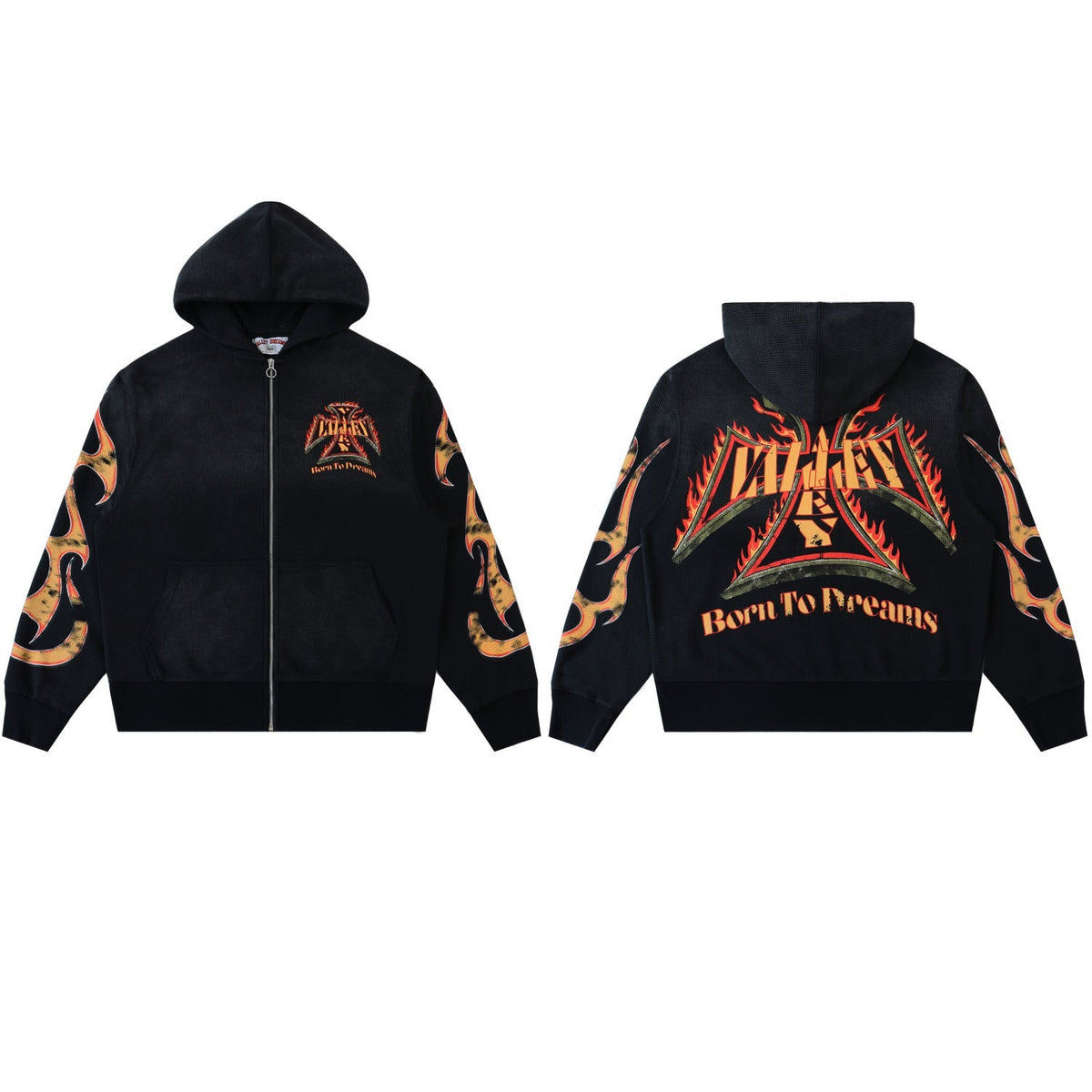 Vale Forever Flame Crest Racing Hoodie – Vintage Motorsport