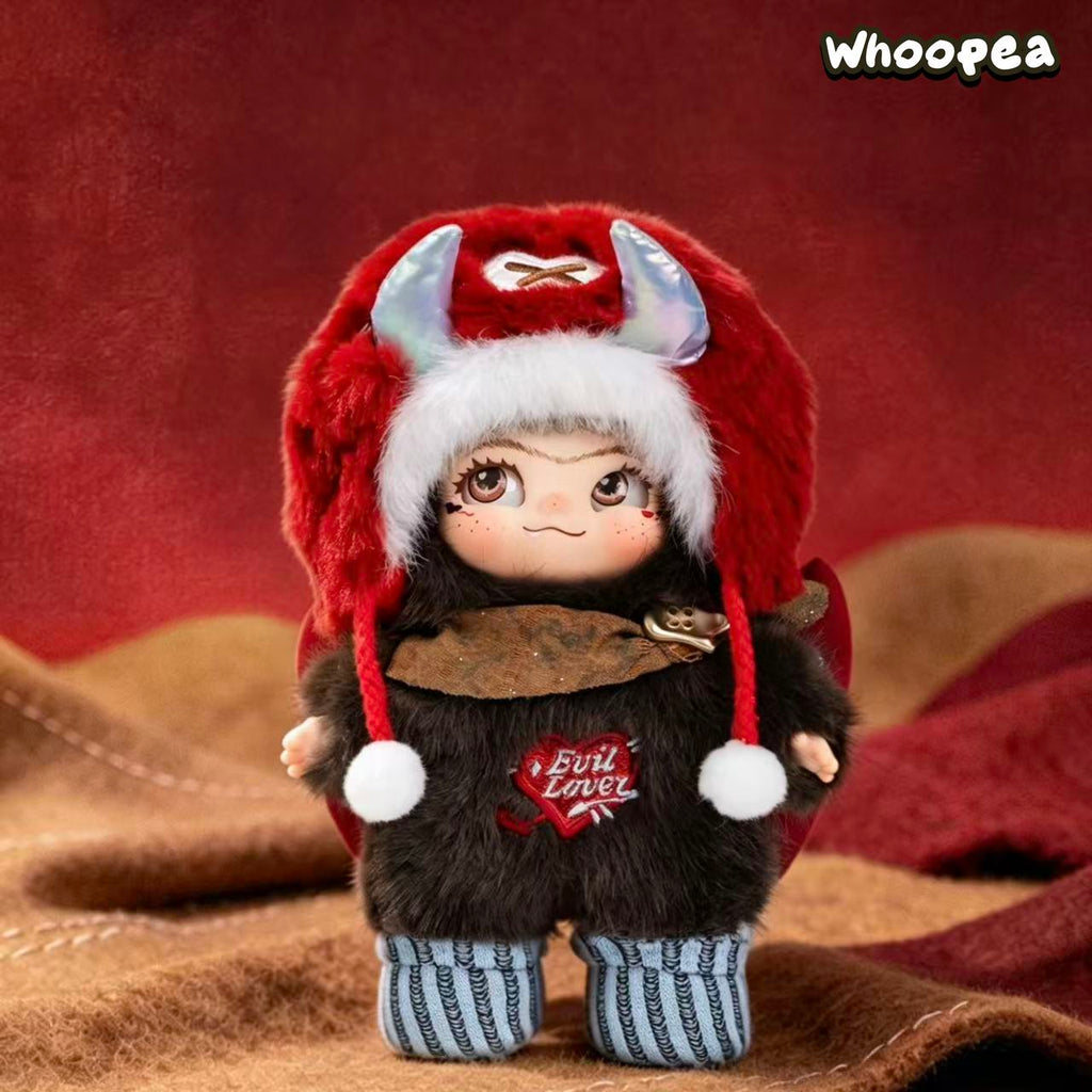 WAKUKU Heart Devil Series Plush Pendant Hanging Card