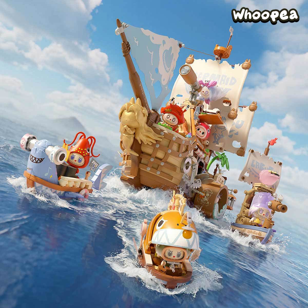 POP MART THE MONSTERS Chasing Mermaids Series Blocks