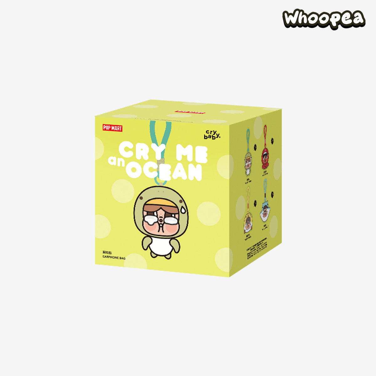 POP MART CRYBABY Cry Me an Ocean Series Earphone Bag Blind Box (PRE-ORDER）