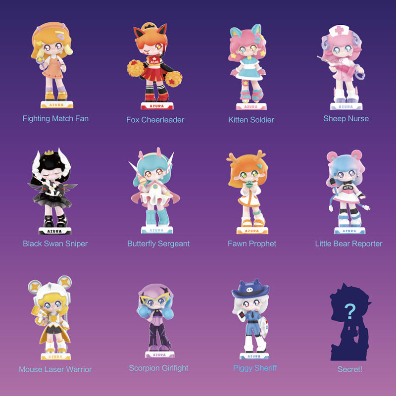 POP MART AZURA Animal Fighting Match Series Blind Box