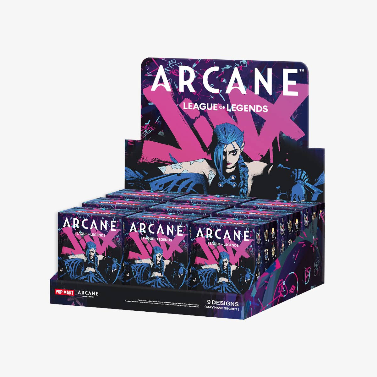 Pop Mart League of Legends: Arcane Series Figures