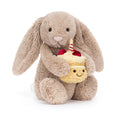 Bashful Beige Bunny 'Birthday' One Size JELLYCAT