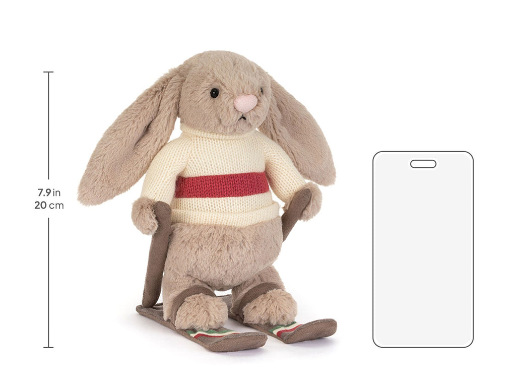 Bashful Bunny Gold Medal Ski Outfit One Size JELLYCAT