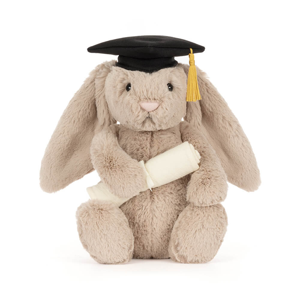 Bashful Bunny Graduation Outfit One Size JELLYCAT