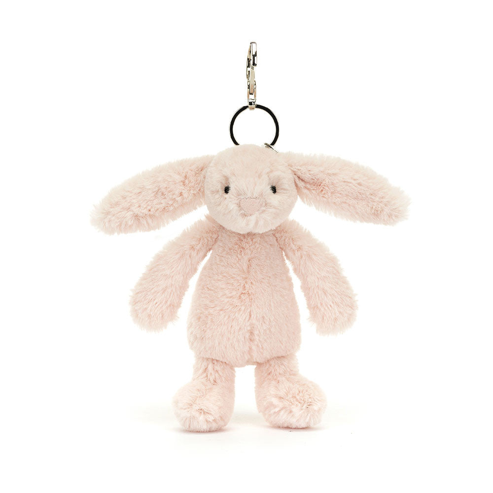 Bashful Blush Bunny Bag Charm One Size JELLYCAT