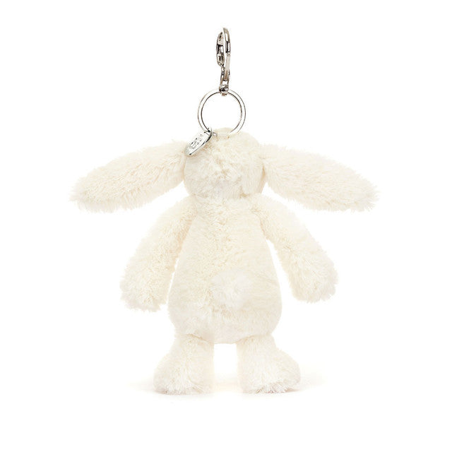 Blossom Cream Bunny 'Berry' Bag Charm One Size JELLYCAT