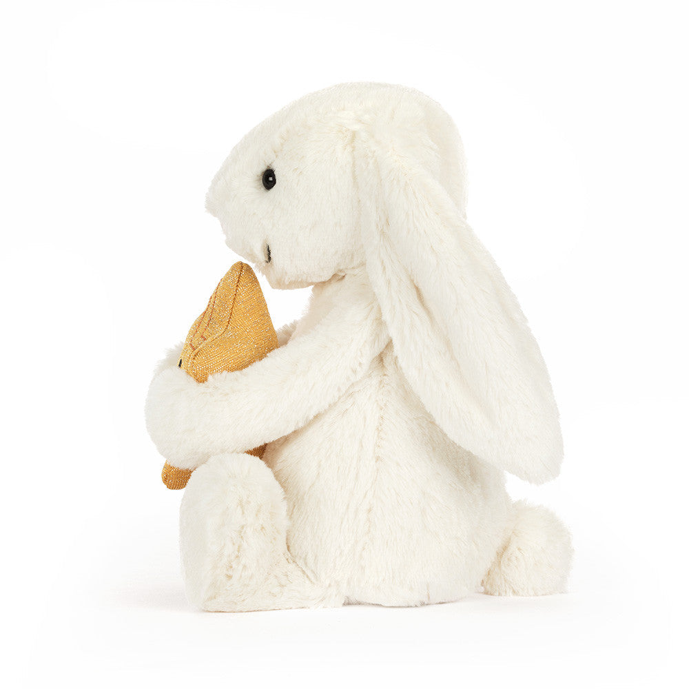 Cream Bunny with Star One Size JELLYCAT