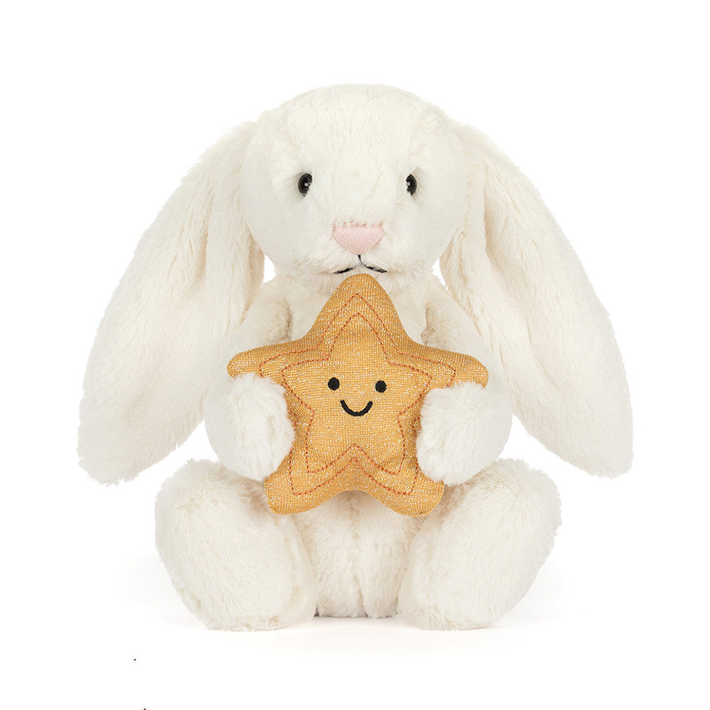 Cream Bunny with Star One Size JELLYCAT