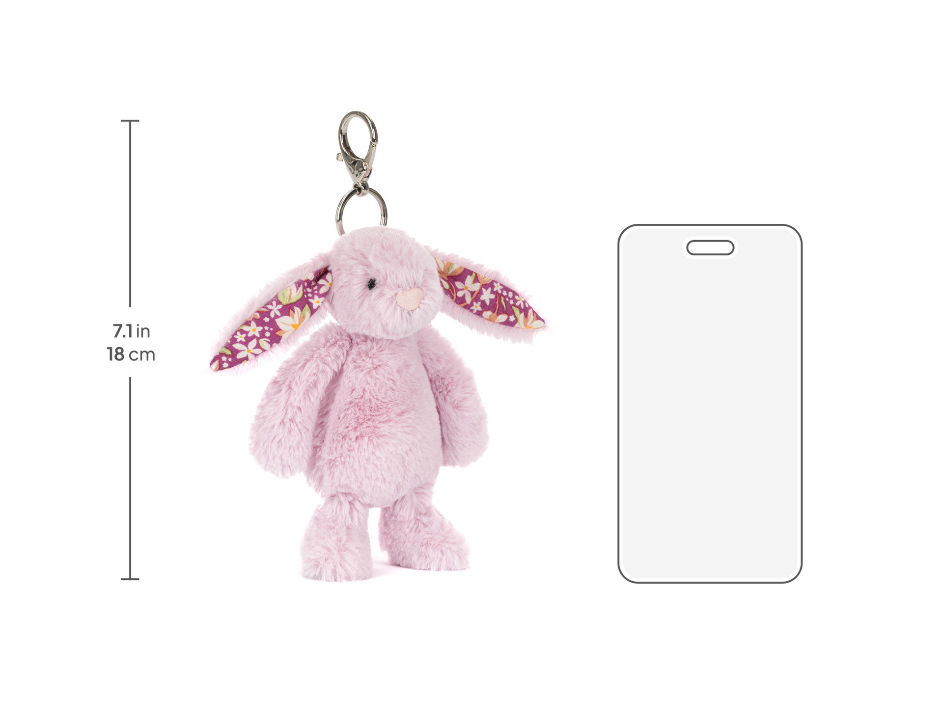 Porte-clés Thistlepop Blossom Bunny One Size JELLYCAT
