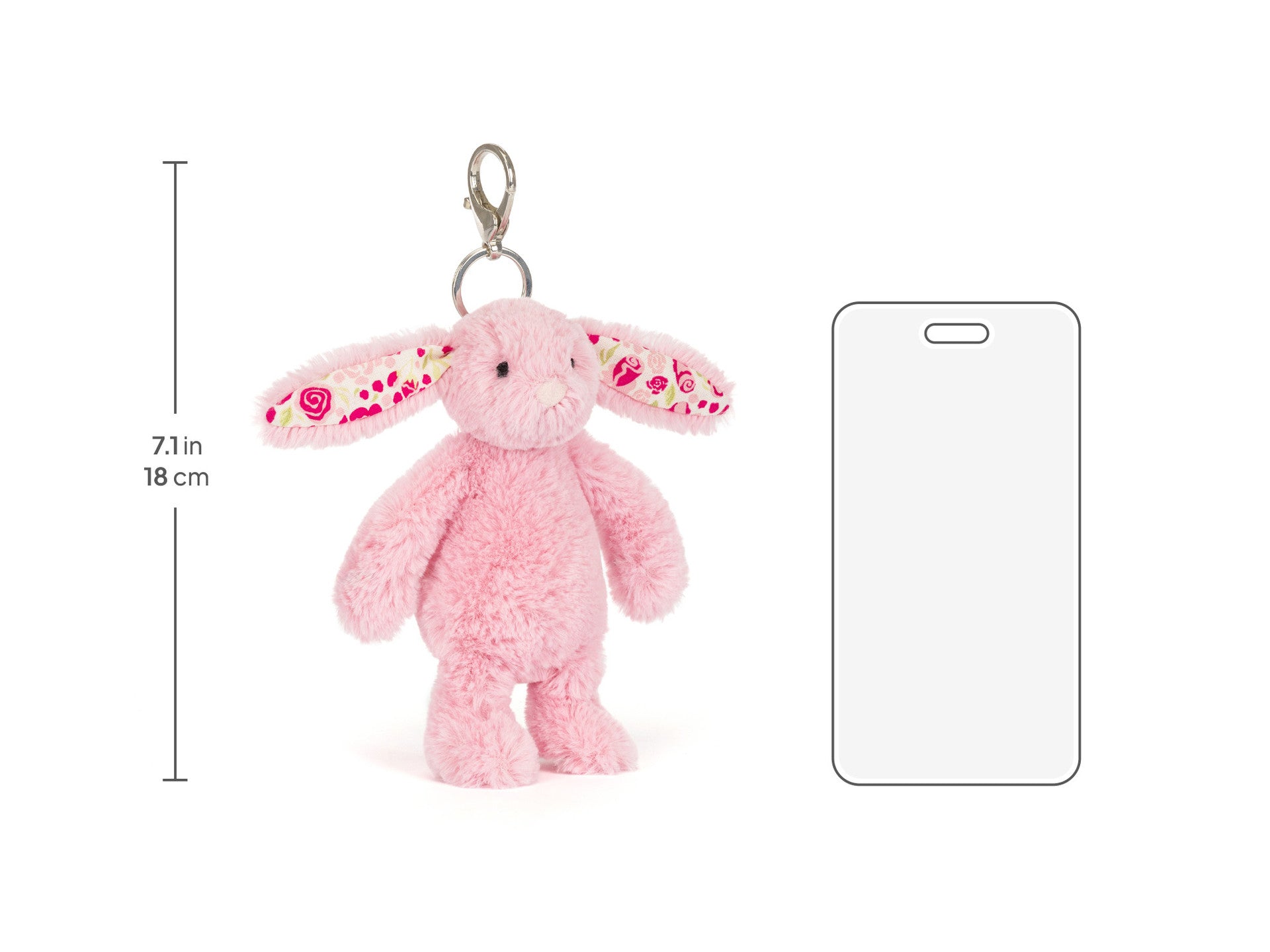 Porte-clés Blushkin Blossom Bunny One Size JELLYCAT