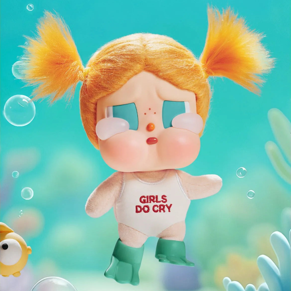 CRYBABY Vacation Mode On Series-Vinyl Plush Pendant Blind Box