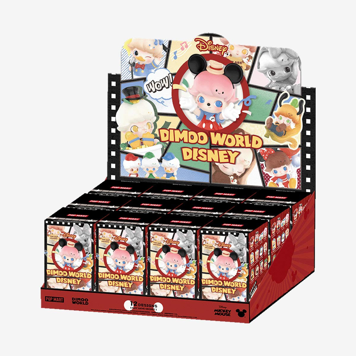 Pop Mart DIMOO WORLD × DISNEY Series Figures