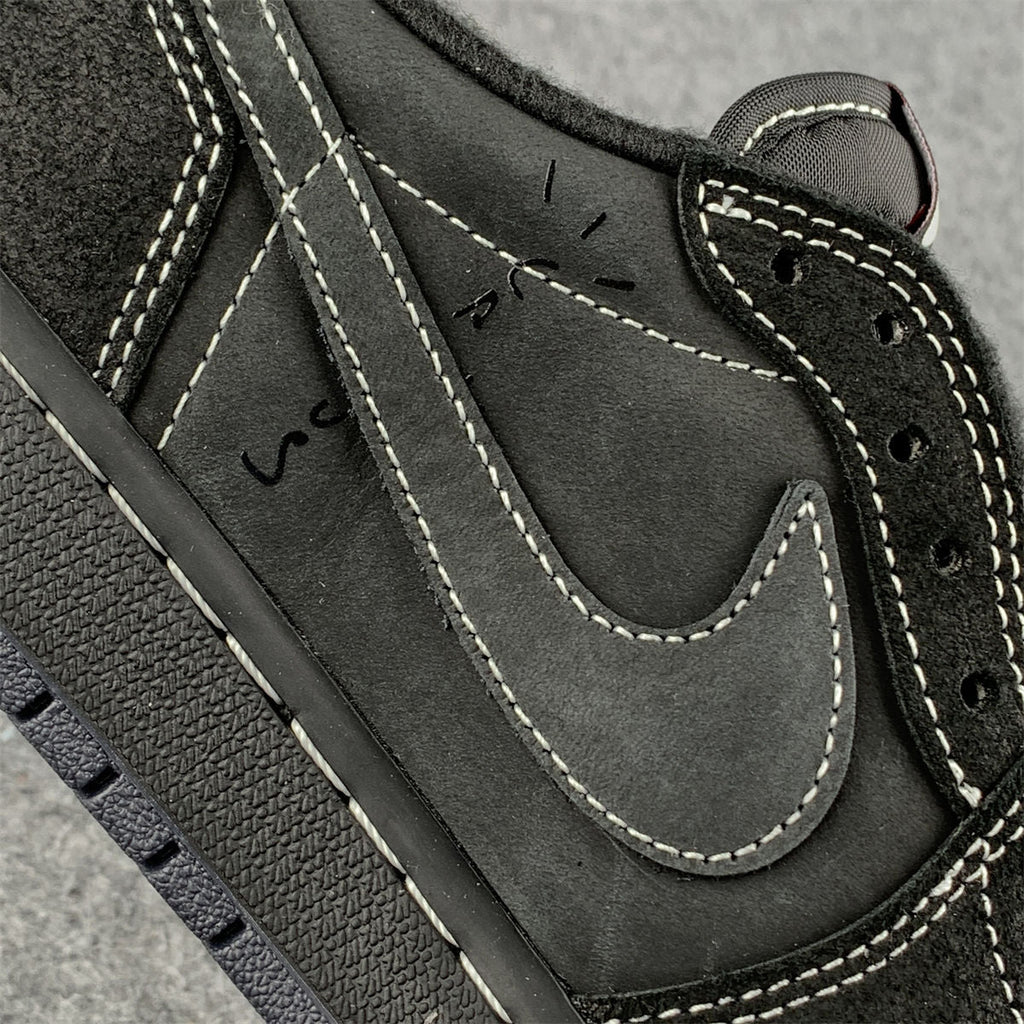 Travis Scott x Air Jordan 1 Low OG SP 'Black Phantom' (B-Grade Version)