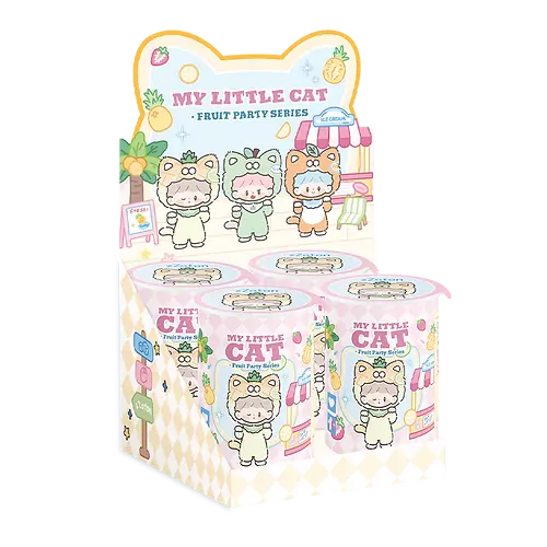 FINDING UNICORN zZoton My Little Cat Fruit Party Series Blind Box