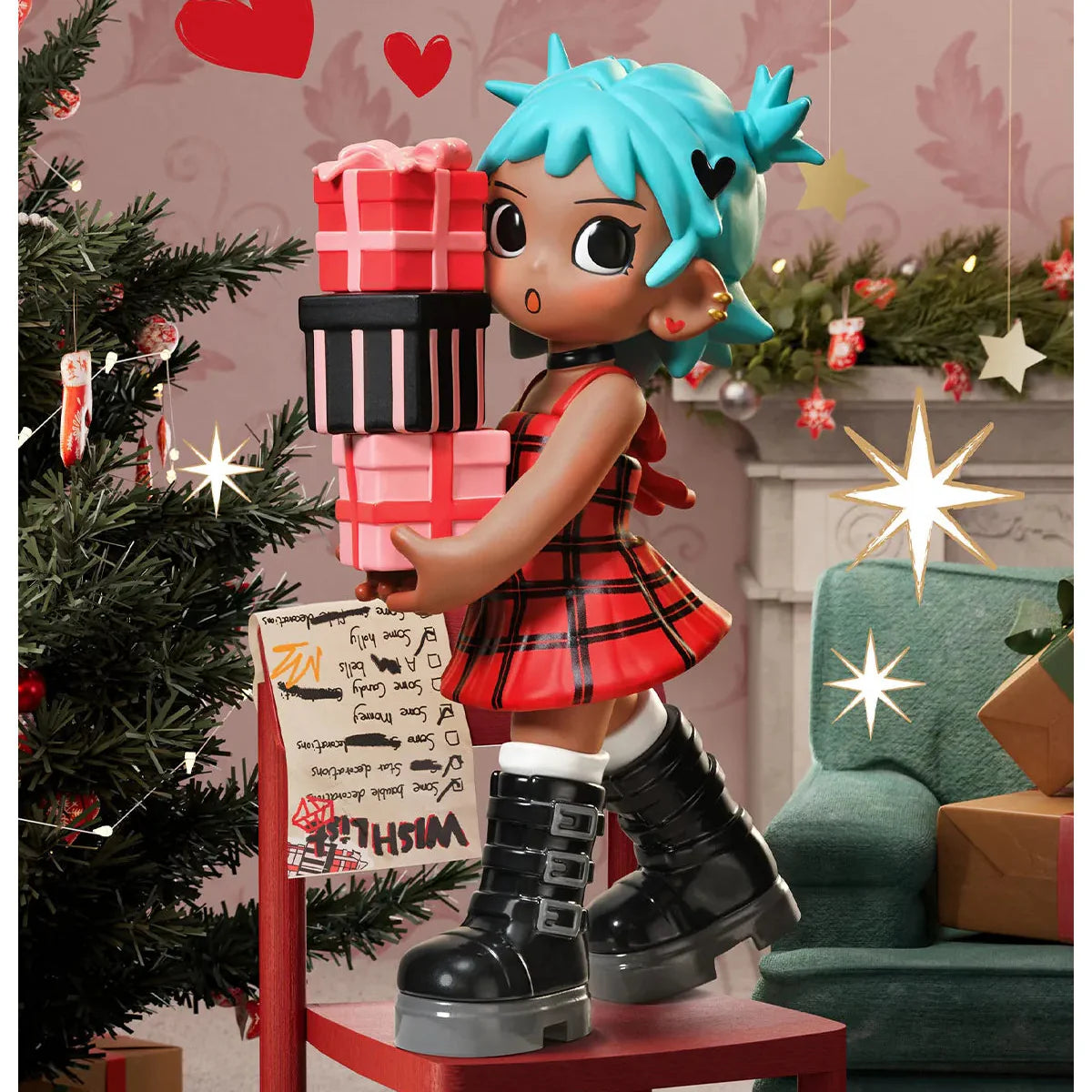 Lil Peach Riot Holiday Mixtape Series Figures