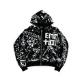 MIXED EMOTION Black “Graffiti” Hoodie