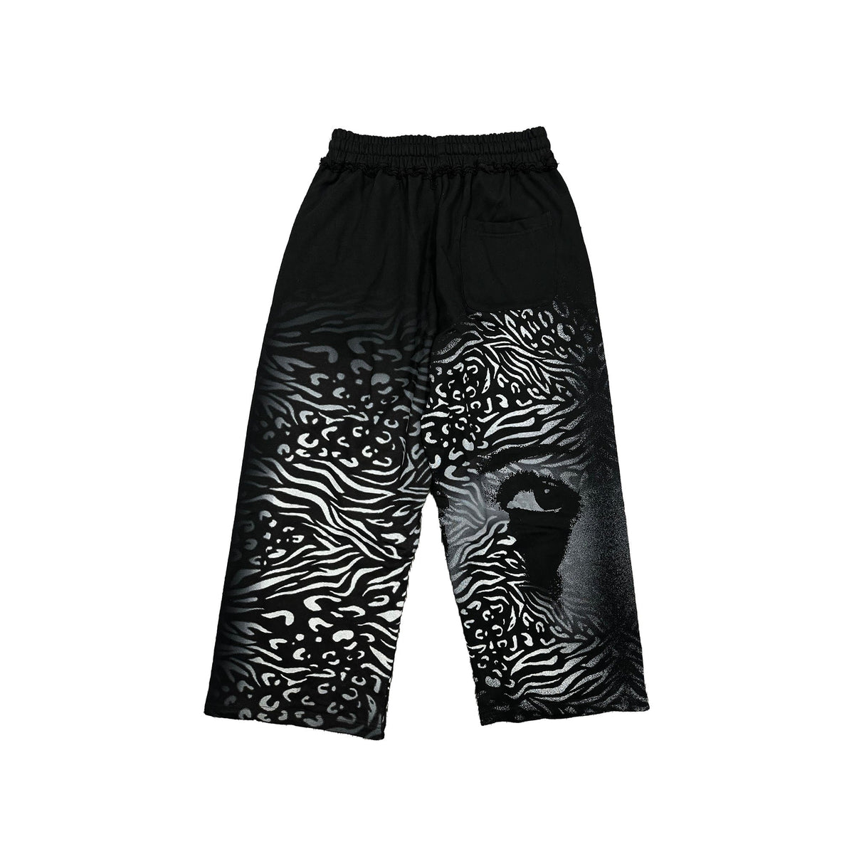 Mixed Emotions　Black ‘Striped’ Sweatpants
