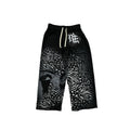 Mixed Emotions　Black ‘Striped’ Sweatpants