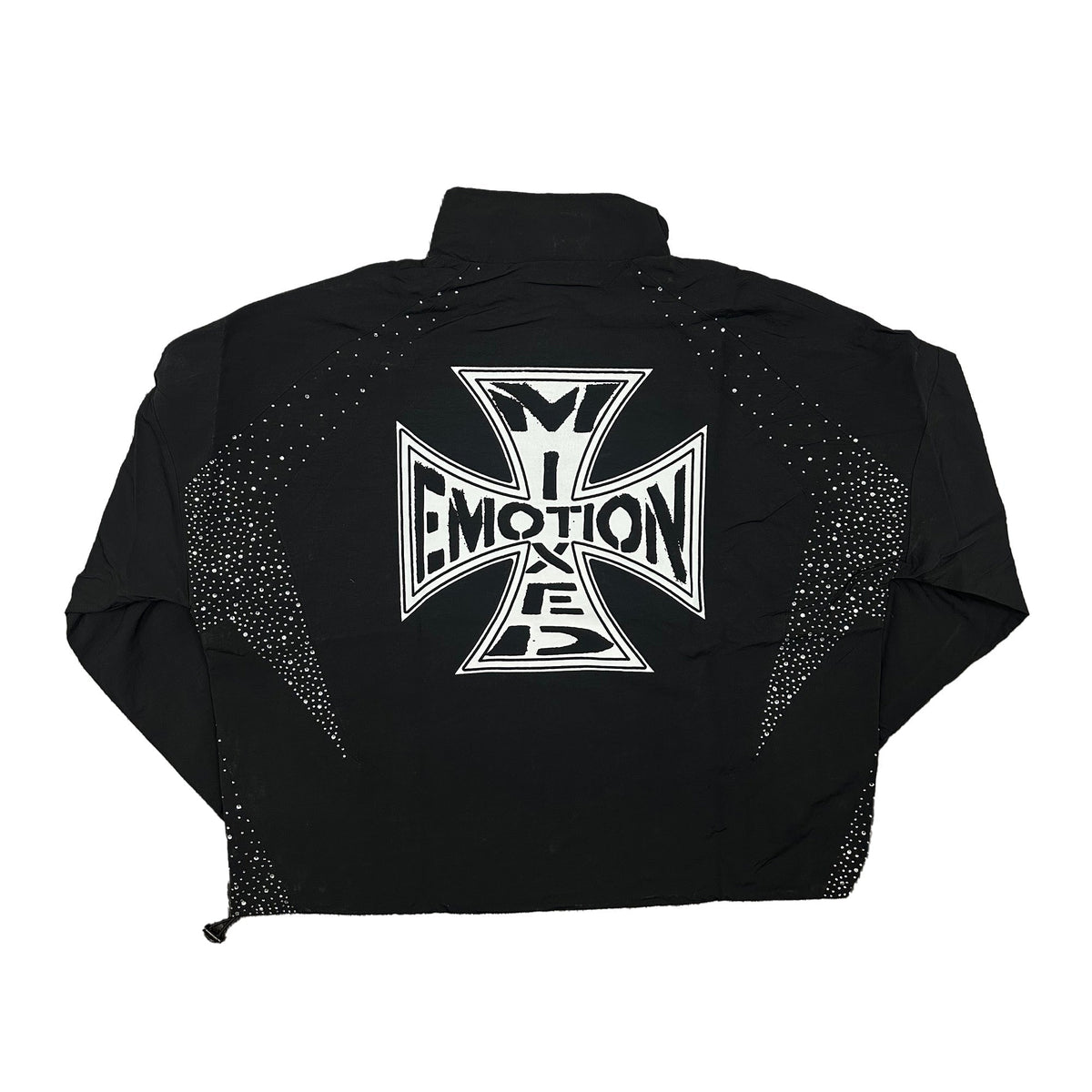 MIXED EMOTION Black ‘Classic’ Nylon Jacket