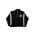 MIXED EMOTION Black “Quarter” zip Jacket