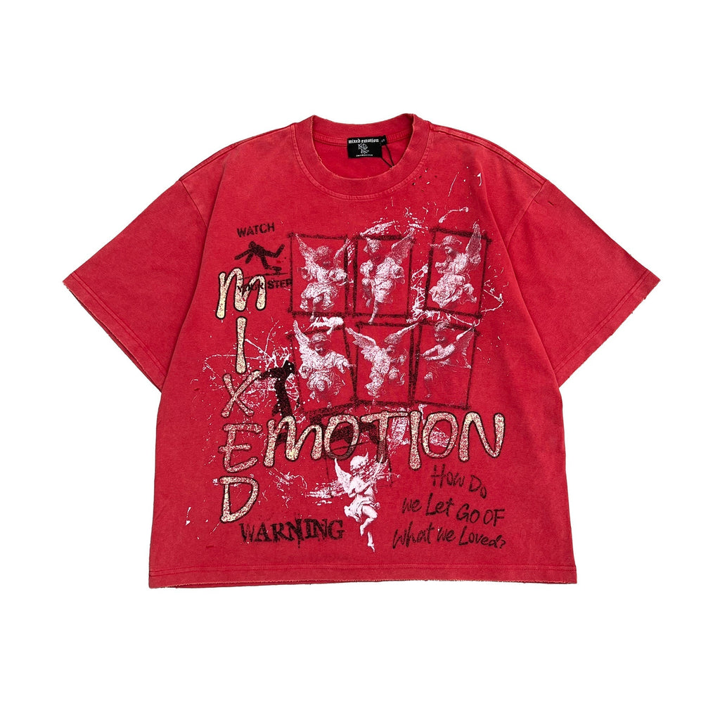 Mixed Emotions　Red “Crimson” Tee