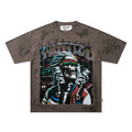 BKYS Vintage Portrait Studded Graphic Loose Fit High Street Tee