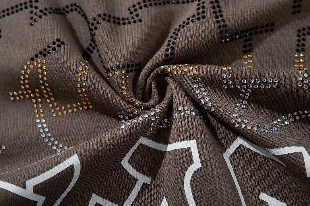 BKYS Vintage Portrait Studded Graphic Loose Fit High Street Tee