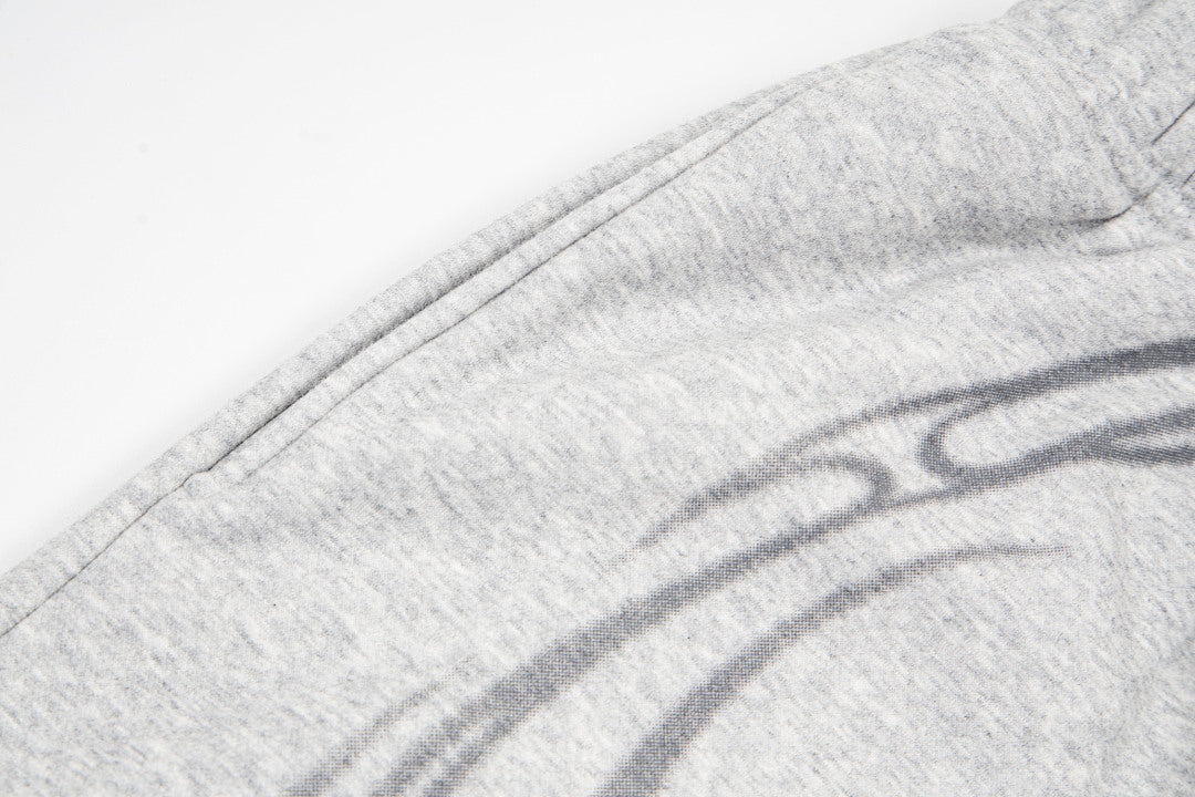 Hellstar Holy Cross Flame Graphic Hoodie & Pants Set