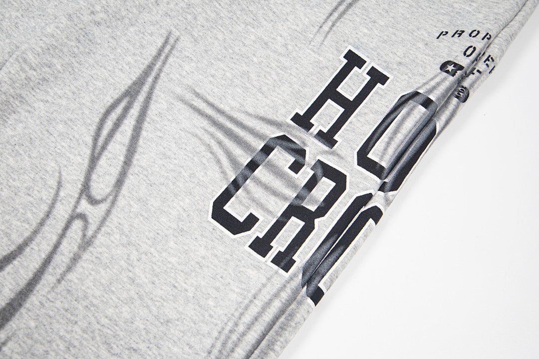 Hellstar Holy Cross Flame Graphic Hoodie & Pants Set