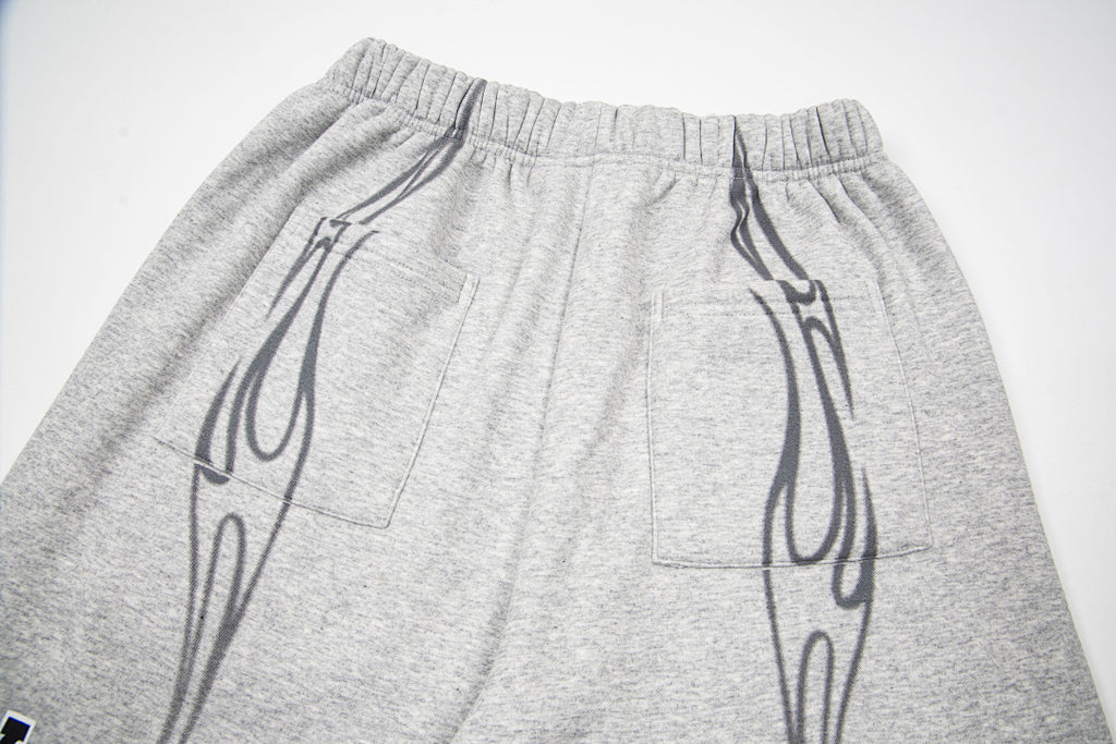 Hellstar Holy Cross Flame Graphic Hoodie & Pants Set