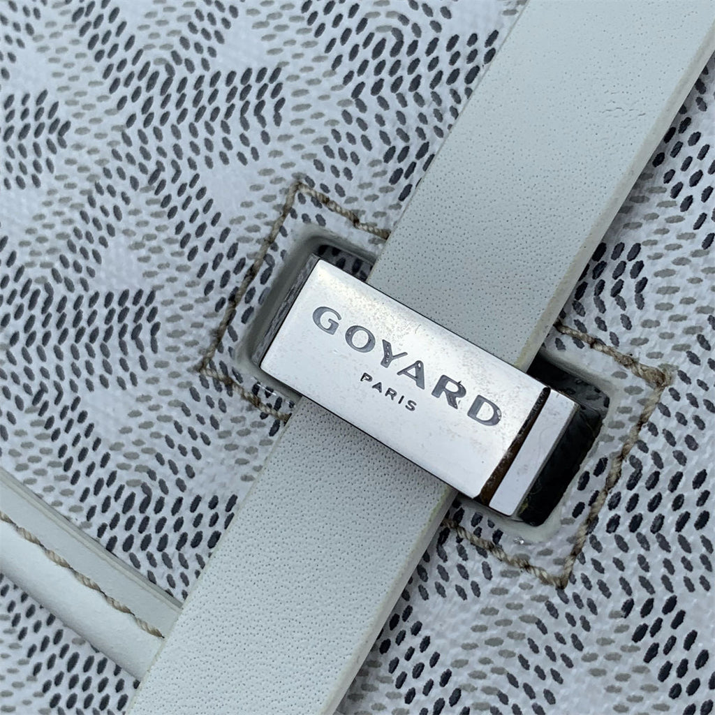 GOYARD BELVEDERE PM  'WHITE'