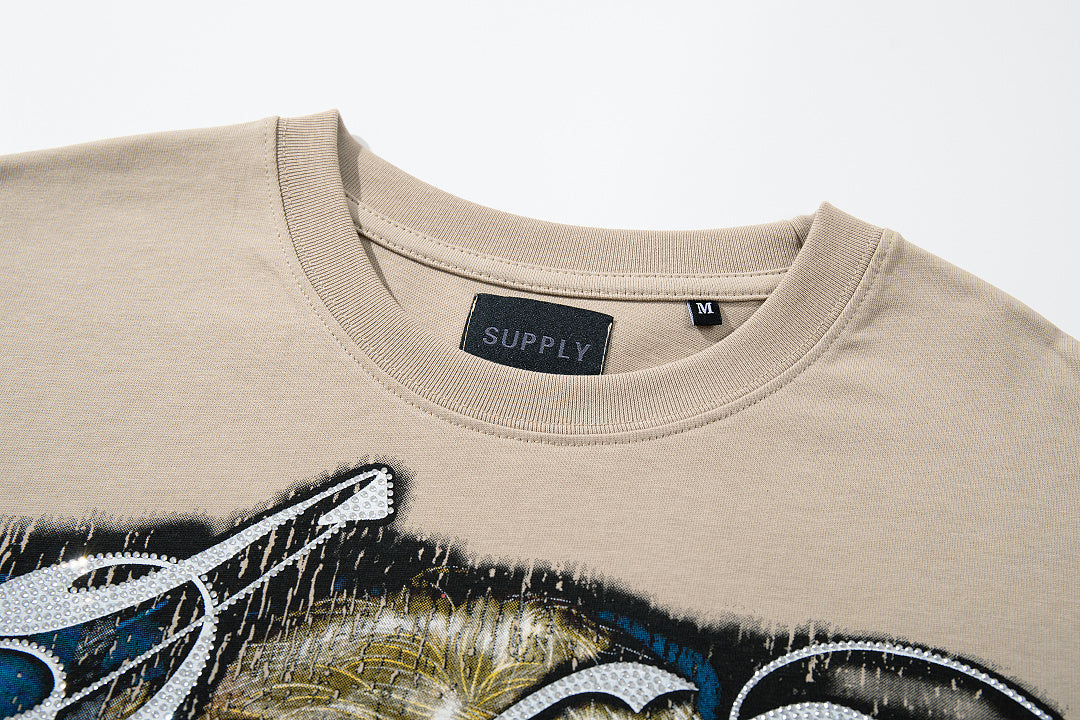 Supply Block Party Rhinestone Graphic Tee