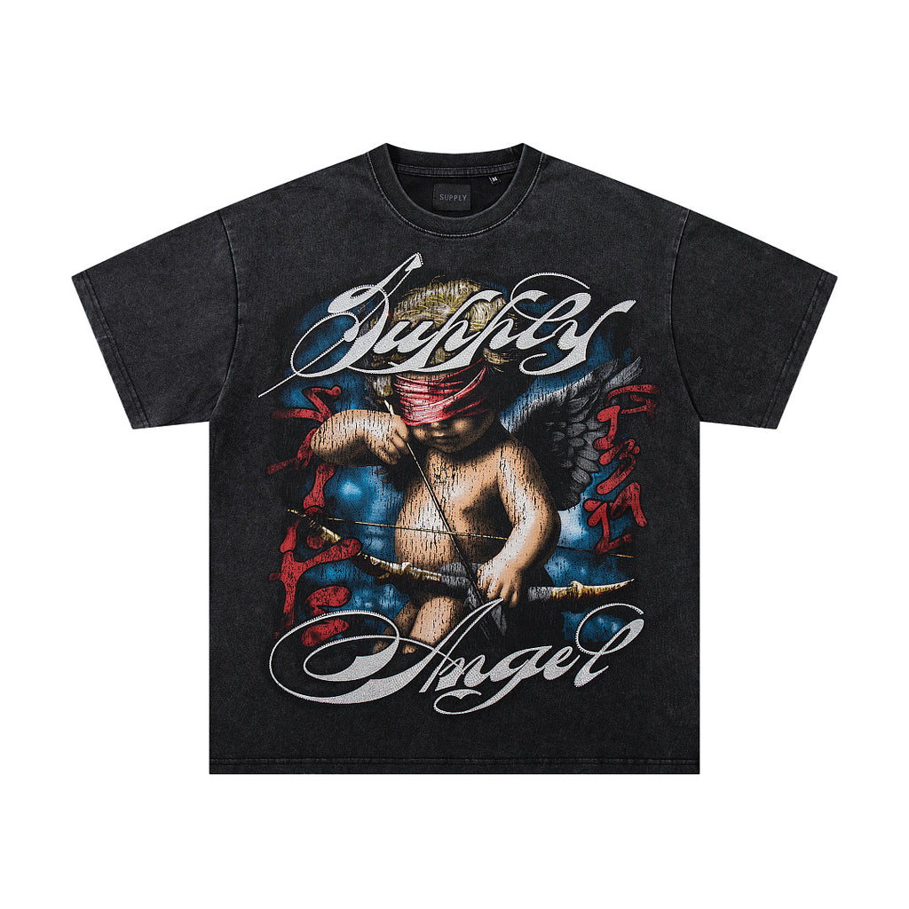 Supply Motor Club Rhinestone Graphic Tee