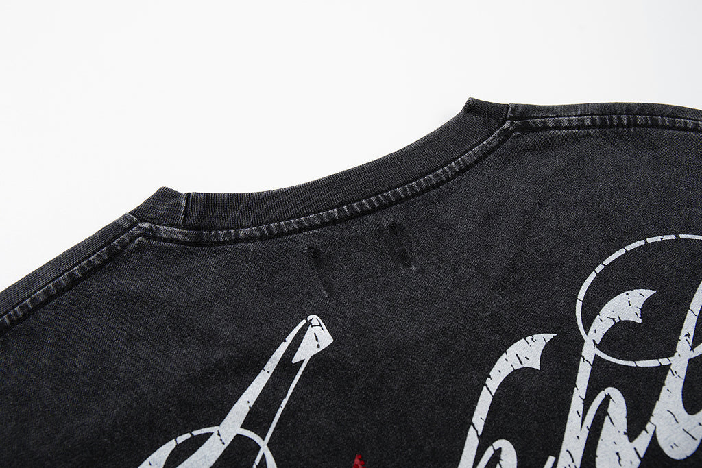 Supply Motor Club Rhinestone Graphic Tee