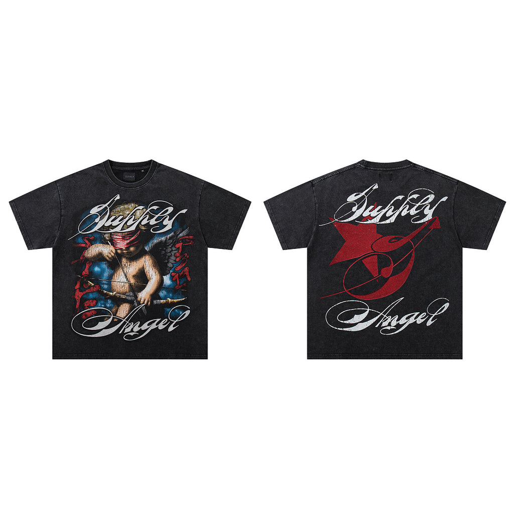 Supply Motor Club Rhinestone Graphic Tee