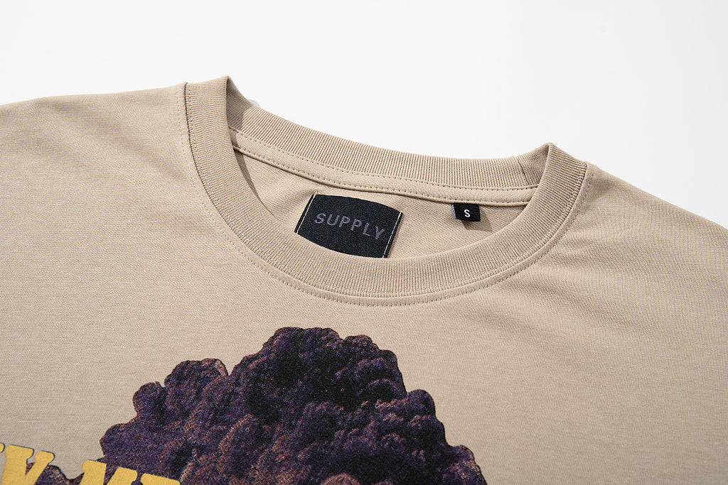 Supply Nightshift Rhinestone Graphic Street Tee