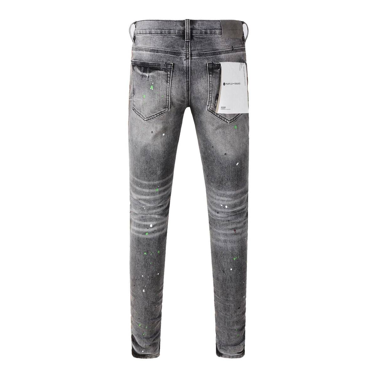 Purple JeansNew High Quality Mens Jeans Designer Jeans Fashion Distressed Ripped Denim Cargo For Men High Street Fashion 9031